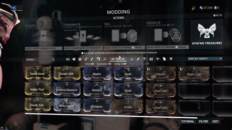 Weapon Exilus Mods: The list I'd like to see .
